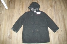 Amelia-boys grey hooded wool duffle coat.6y.BNWT.RRP 140 £
