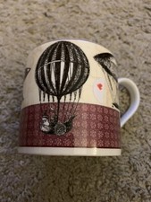 Vintage 1997 Wedgewood Bone China Flying Machines Mug. Made in England VGC