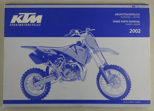 Parts catalog ktm chassis - catalog, 65