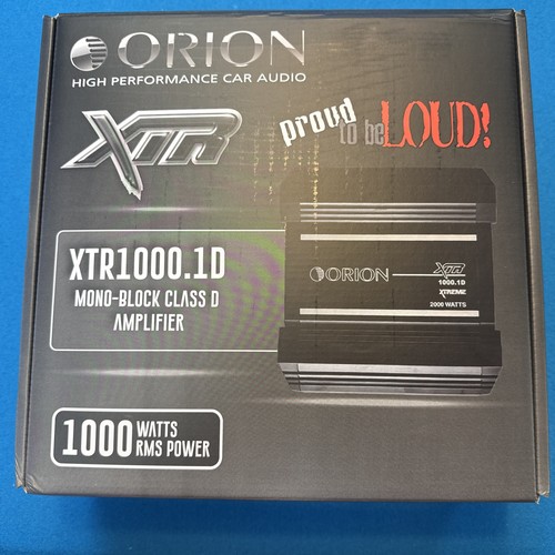 Orion xtr series xtr1000 - series, xtr1000.1d