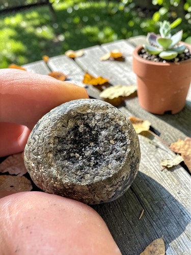 Raw pyrite nodule with - raw,
