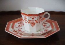 Antique Red Bird Wedgwood Cup