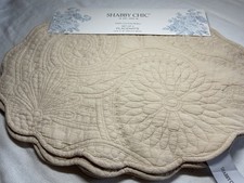SHABBY CHIC PLACEMATS FLOWERS