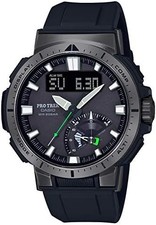 Casio Watch Protrek Radio Solar Multifield Line PRW-70Y-1JF Men Gift Black Japan