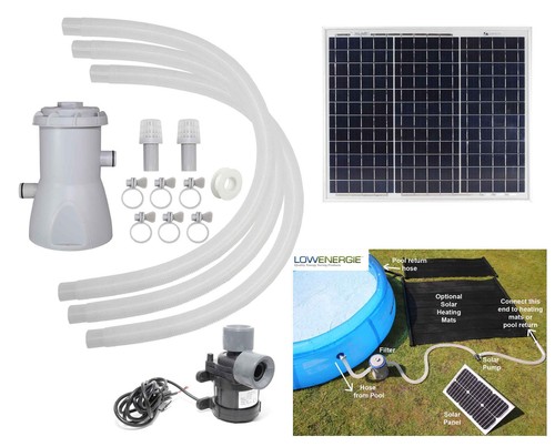 Solar powered swimming - solar,