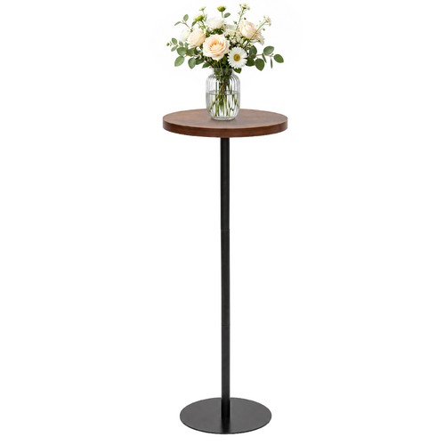 Round side table tall - table,