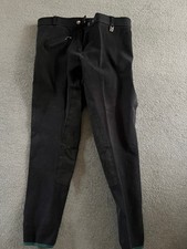 Cavallo Champina full seat breeches black UK32. Used