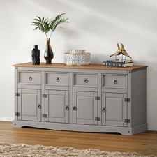 Shabby Chic Grey Pine