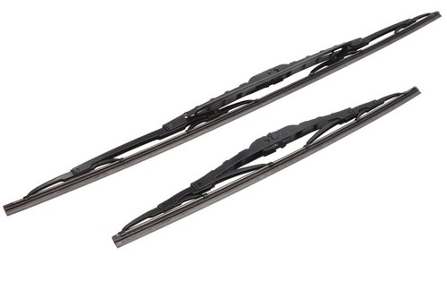 Twin articulated wiper - , blade