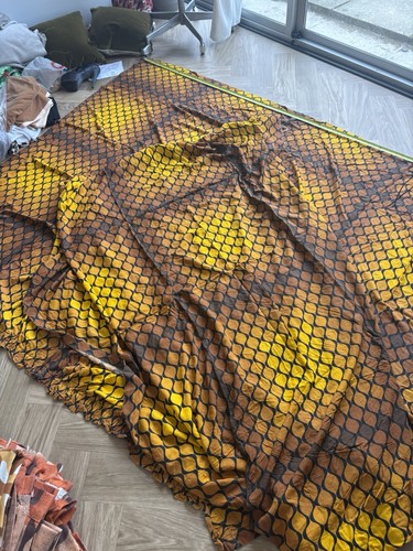 Vintage 1970s geometric - 1970s, fabric