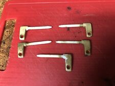 Sun Visor Bracket  Hinge Classic Mini 1966 Onwards White Plastic