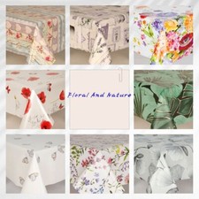 Floral  Pvc Wipe Clean Vinyl