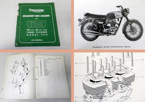 Spare parts catalogue - , triumph