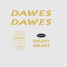 Dawes Galaxy Bicycle Decals-Transfers-Stickers n.1