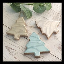 Mango Wood Enamelled Stars &