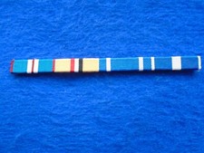 GOLDEN JUBILEE, IRAQ, NATO FORMER YUGOSLAVIA, NATO KOSAVO MEDAL RIBBON BAR