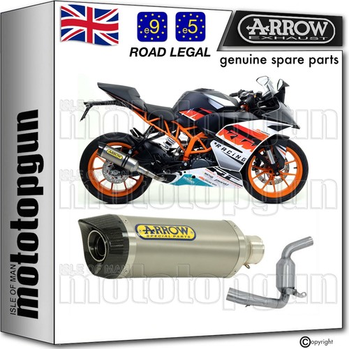 Arrow homologated cat silencer - arrow,