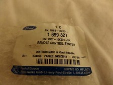 Genuine Ford Remote Control System - Part No: 1699827