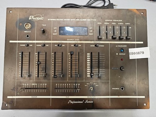 Phonic 7700 stereo sound - phonic,
