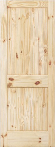 Panel square groove knotty - panel,