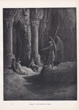 1870 GUSTAVE DORE Print -