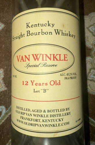 Pappy van winkle 12 year - winkle,