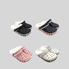 2025 Crocs Lined Adults Mens Womens Classic Warm Faux Fur Slip On Slipper Clogs