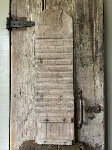 Vintage french wooden wash - wooden,