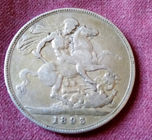 1893 queen victoria solid - ,
