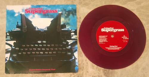 Supergrass going out burgundy - going,