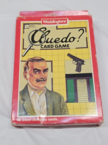 Vintage waddingtons cluedo - waddingtons,