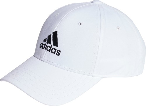 Adidas cotton twill cap white - cotton,
