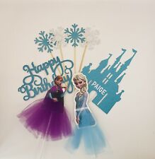HUGE PERSONALISED FROZEN CAKE