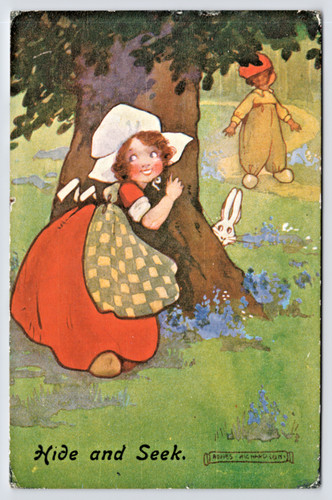 C1910 hide seek dutch - c1910,