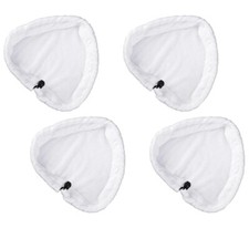 4 x Washable Microfibre Steam Mop Pads For Pifco 12 in 1 Multifunction Steam Mop