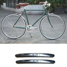 1 Pair Road Bike Mudguard 700c 27'' Bicycle Cycling Front Rear Fender Silver DIY