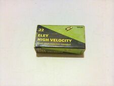 Vintage/collectors .22  Eley/IMI/Kynoch .22 short HV solid cartridge box,empty.