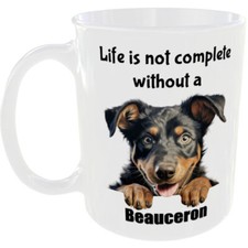 BEAUCERON MUG DOG BREED OWNER GIFT MY COFFEE TEA CUP PET LOVERS CANINE FUNNY