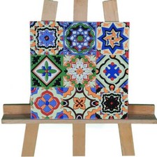 Victorian Green Inca Patchwork