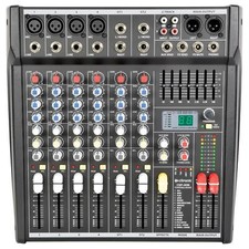 Citronic CSP-408 400W Powered Mixing Desk 8 Inputs With DSP DJ Live Stage PA