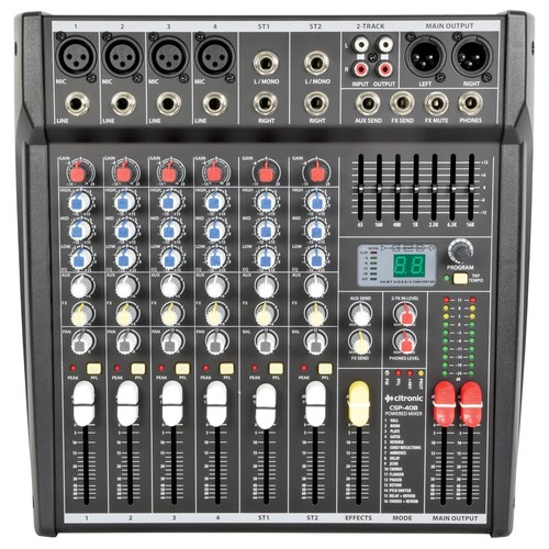 Citronic csp 408 400w - citronic, powered