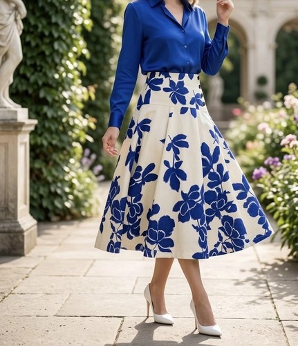 Zara blue midi - midi, size