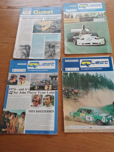 Duckhams quest magazines - quest,