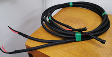 speaker cable 4m pair Spade And Pin heavy duty for BRITISH VINTAGE + B&O Amps