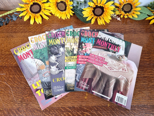 Crochet monthly vintage - crochet,