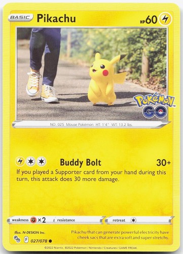 Pikachu 027 078 pokemon - pikachu, 027/078