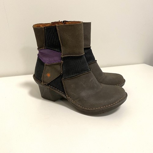 The art company leather - the, ankle