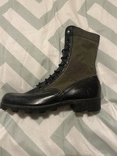 SINGLE Left Hand Vietnam Era US Army Jungle Boot 9XS Panama Sole With Heal Seam