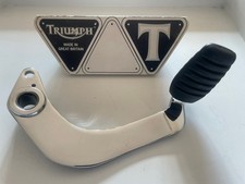 Triumph Bonneville America 865 EFI Chrome Rear Brake Pedal & Rubber T2025905