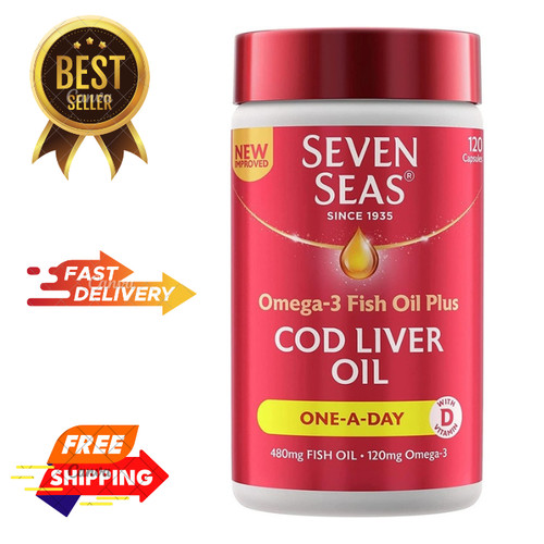 Seven seas cod liver oil - seas,